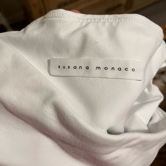 Susana Monaco Strapless Side Pleat Dress from Revolve - Picture 4 of 4